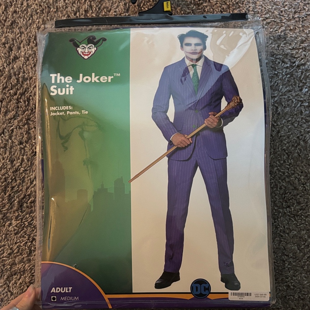 The Joker Suit - Purple Men